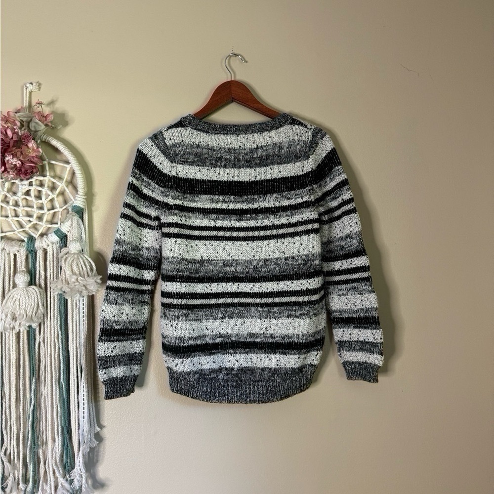 Sandro Paris Wool Blend Knit Sweater Jumper Size 2 US 6 - Picture 2 of 6